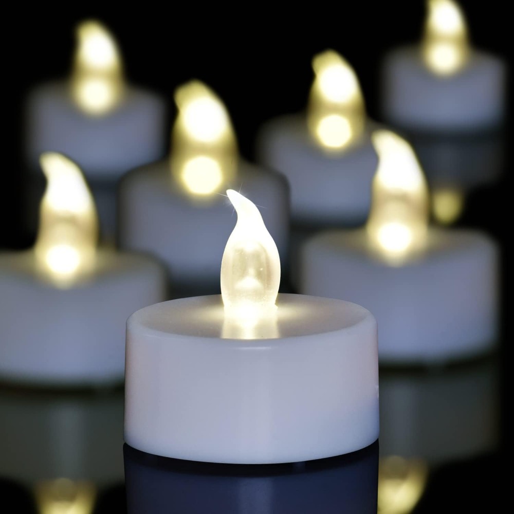 Decor Lighting Pack - Flameless Battery Operated LED Tea Lights