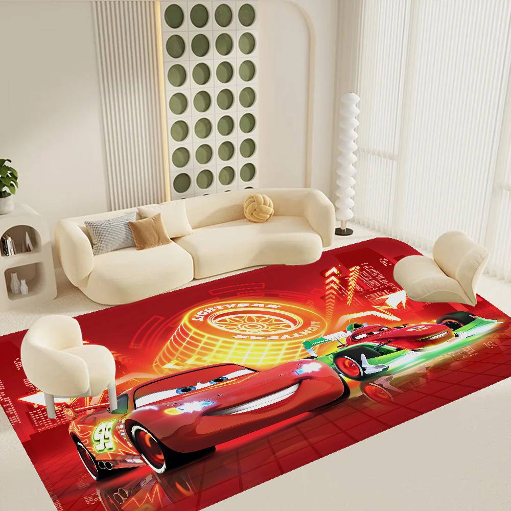 Lighting Mcqueen Decor - Popular Movie L-Lightning M-Mcqueen Cartoon Hallway