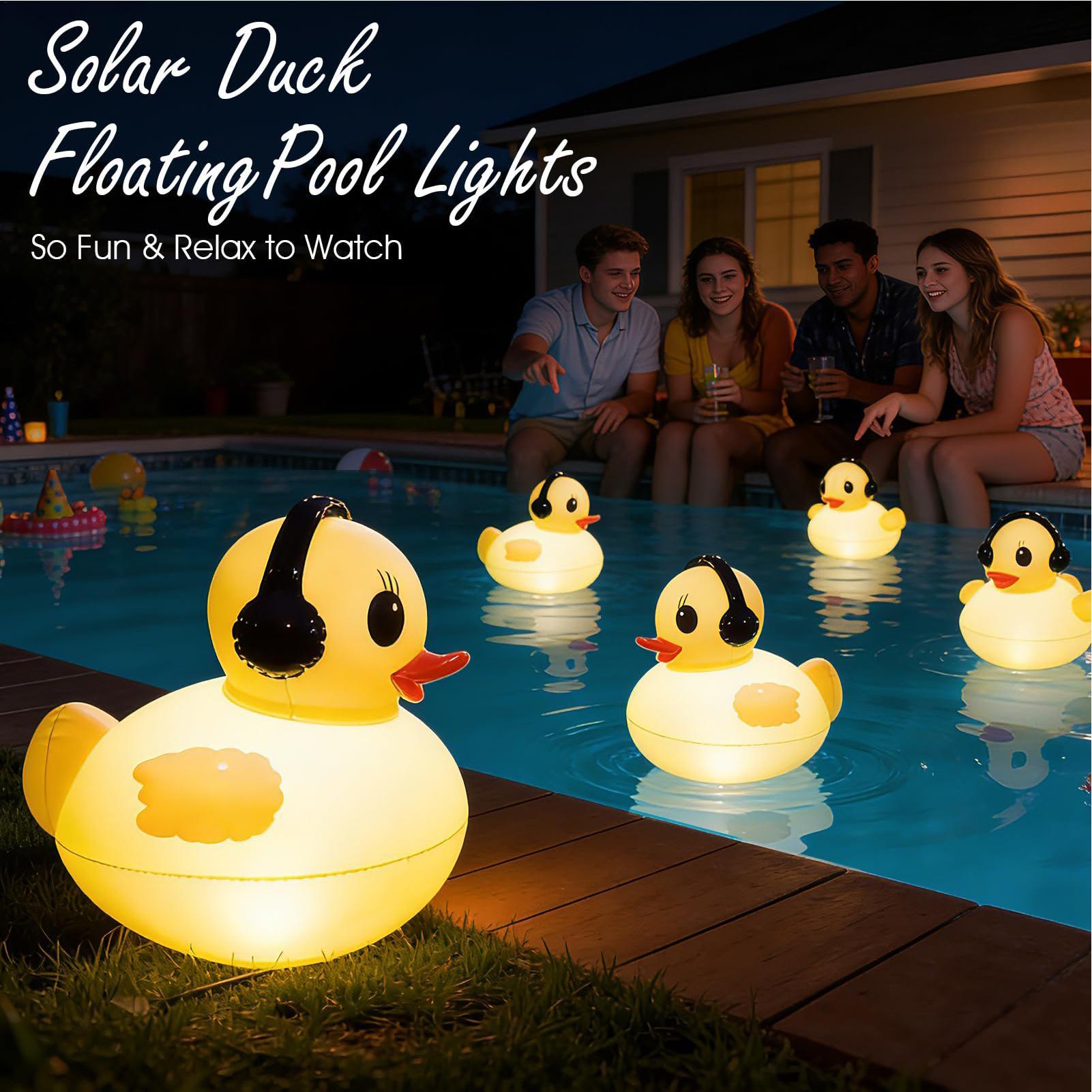Outdoor Lighting Wedding Decor - Floating Pool Lights Solar Powered Solar