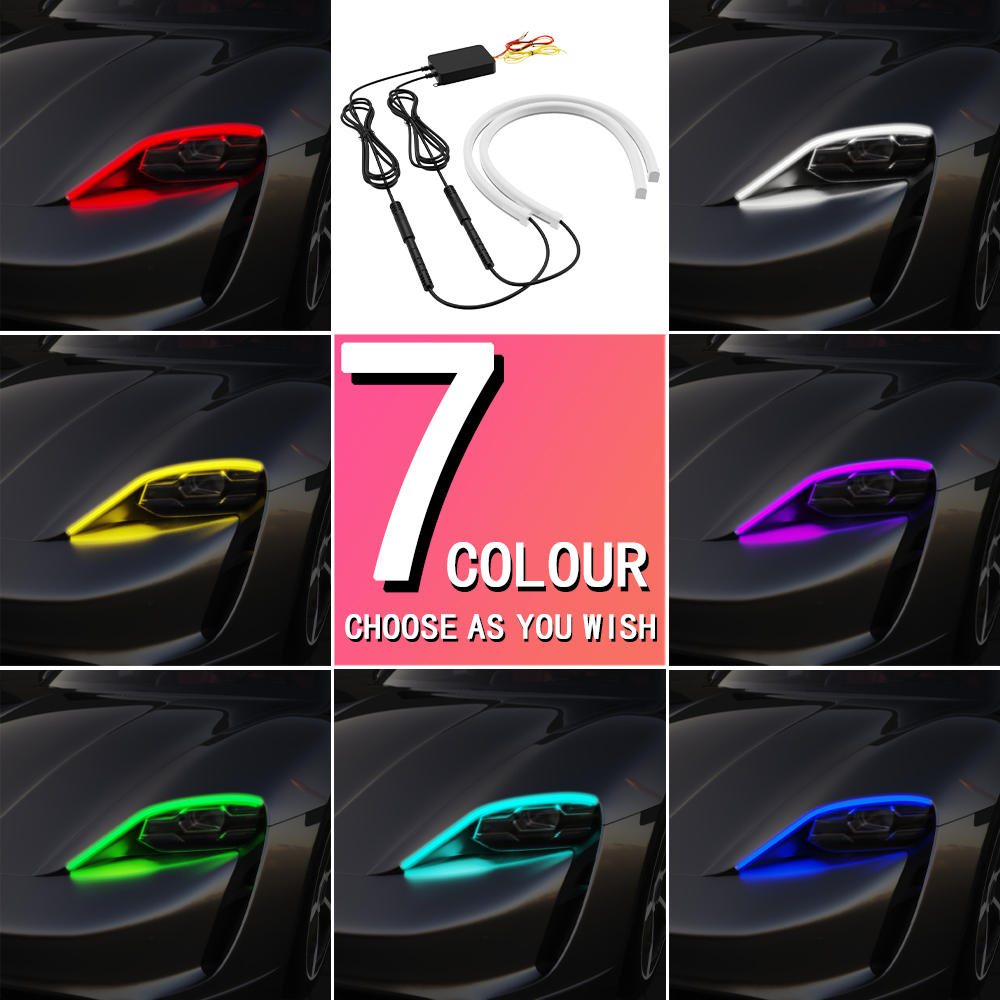 2PCS DRL Car LED Daytime Runni - Lighting Bolt Decor recensie en prijs