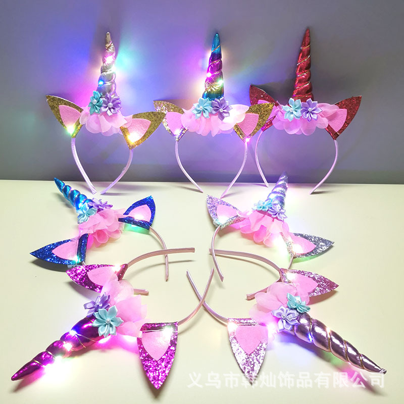 New Halloween Cute Unicorn Hea - Unique Lighting Decor recensie en prijs