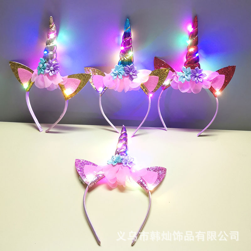 New Halloween Cute Unicorn Hea - Unique Lighting Decor recensie en prijs
