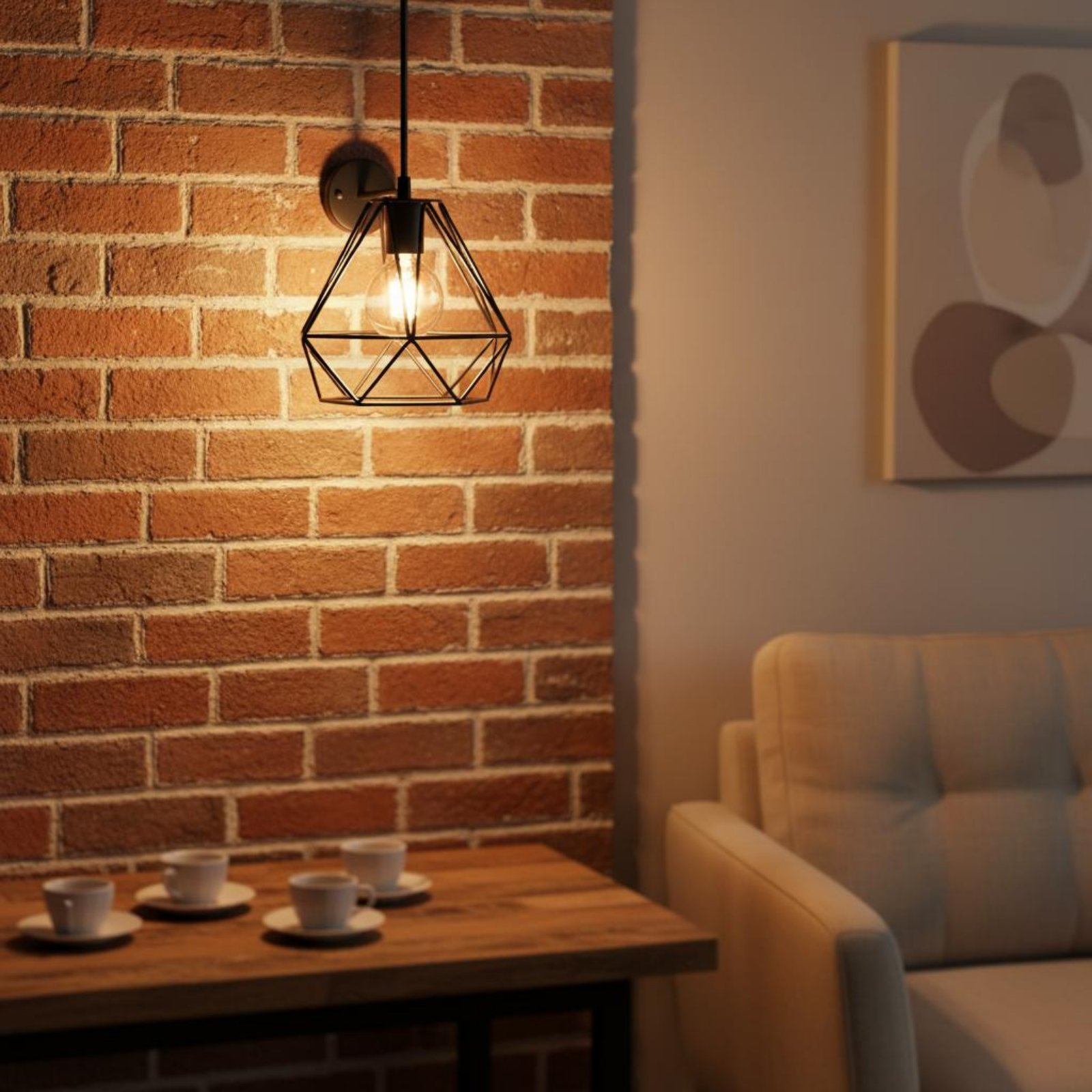Rhombus Shape Lamp Shade Minim - Geometric Lamp Shade recensie en prijs