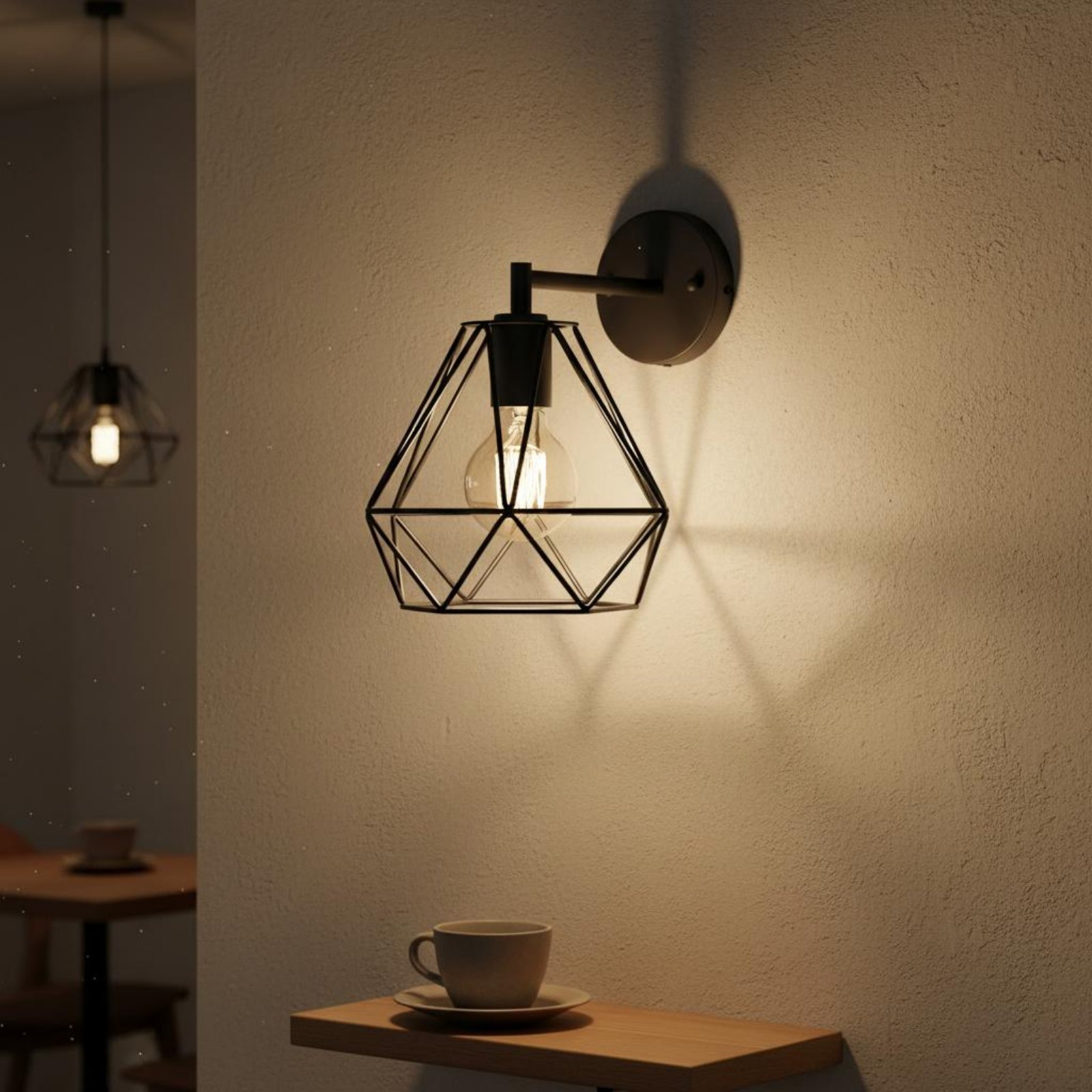 Rhombus Shape Lamp Shade Minim - Geometric Lamp Shade recensie en prijs