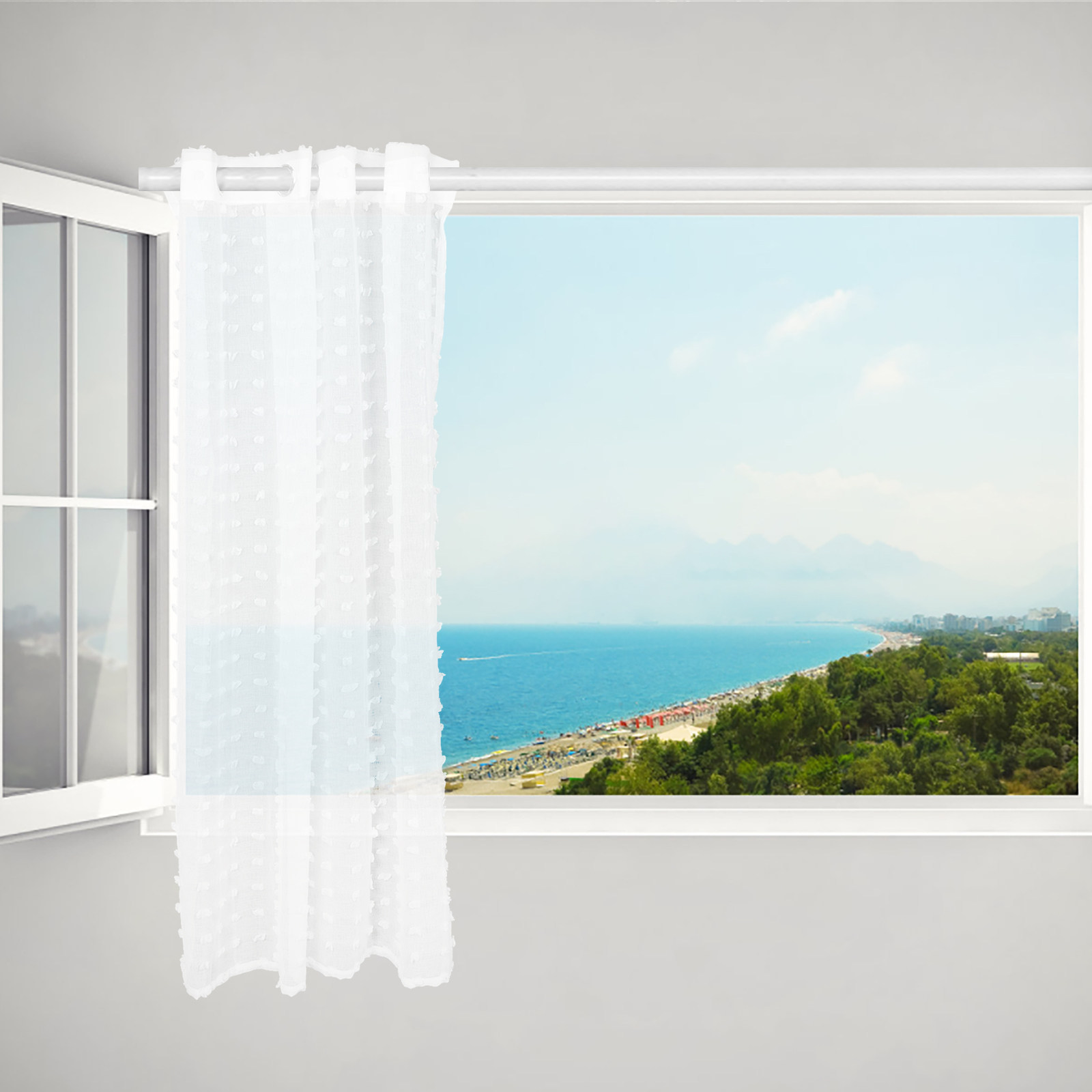 White Dot Sheer Curtain Light  - Kitchen Decor Lighting recensie en prijs