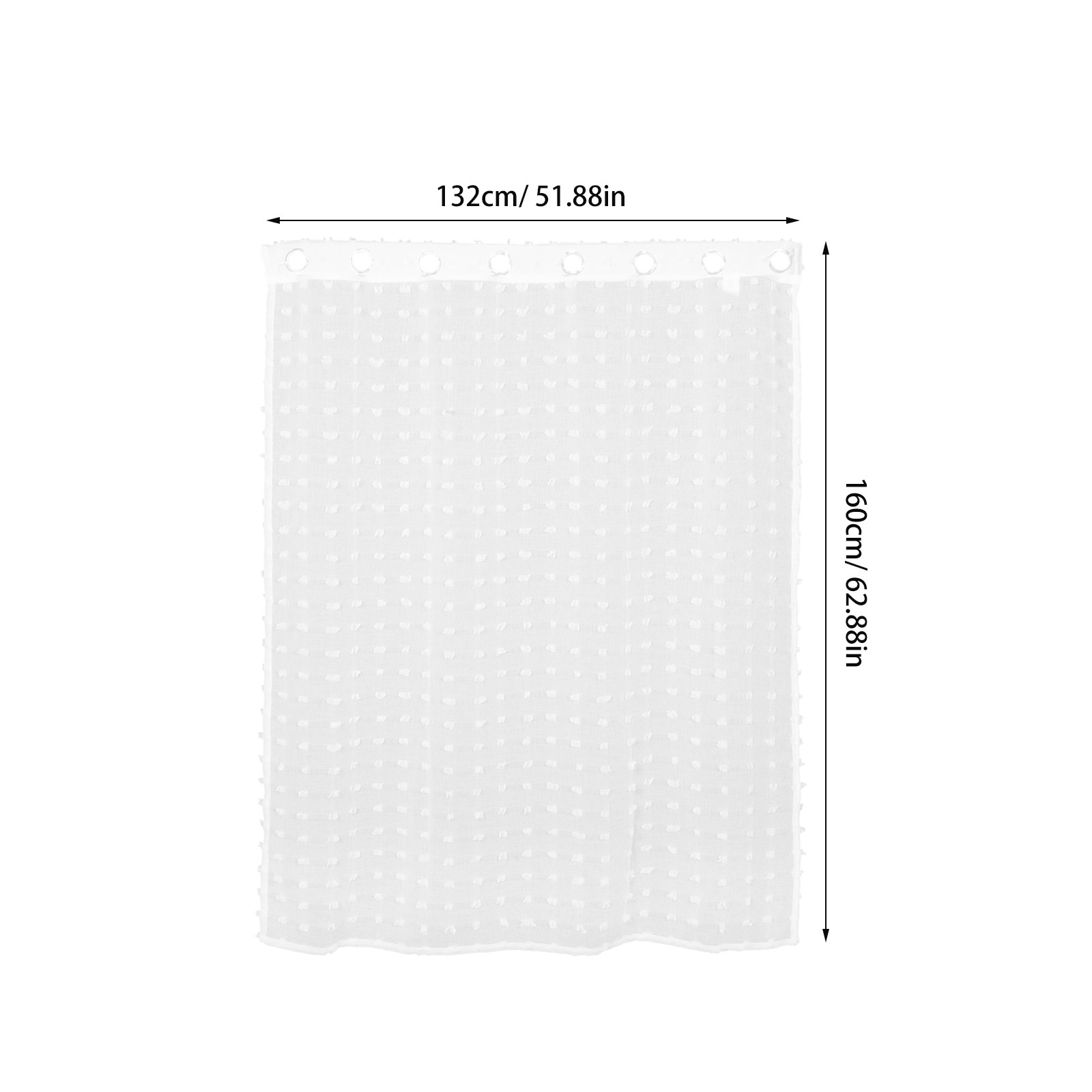 White Dot Sheer Curtain Light  - Kitchen Decor Lighting recensie en prijs