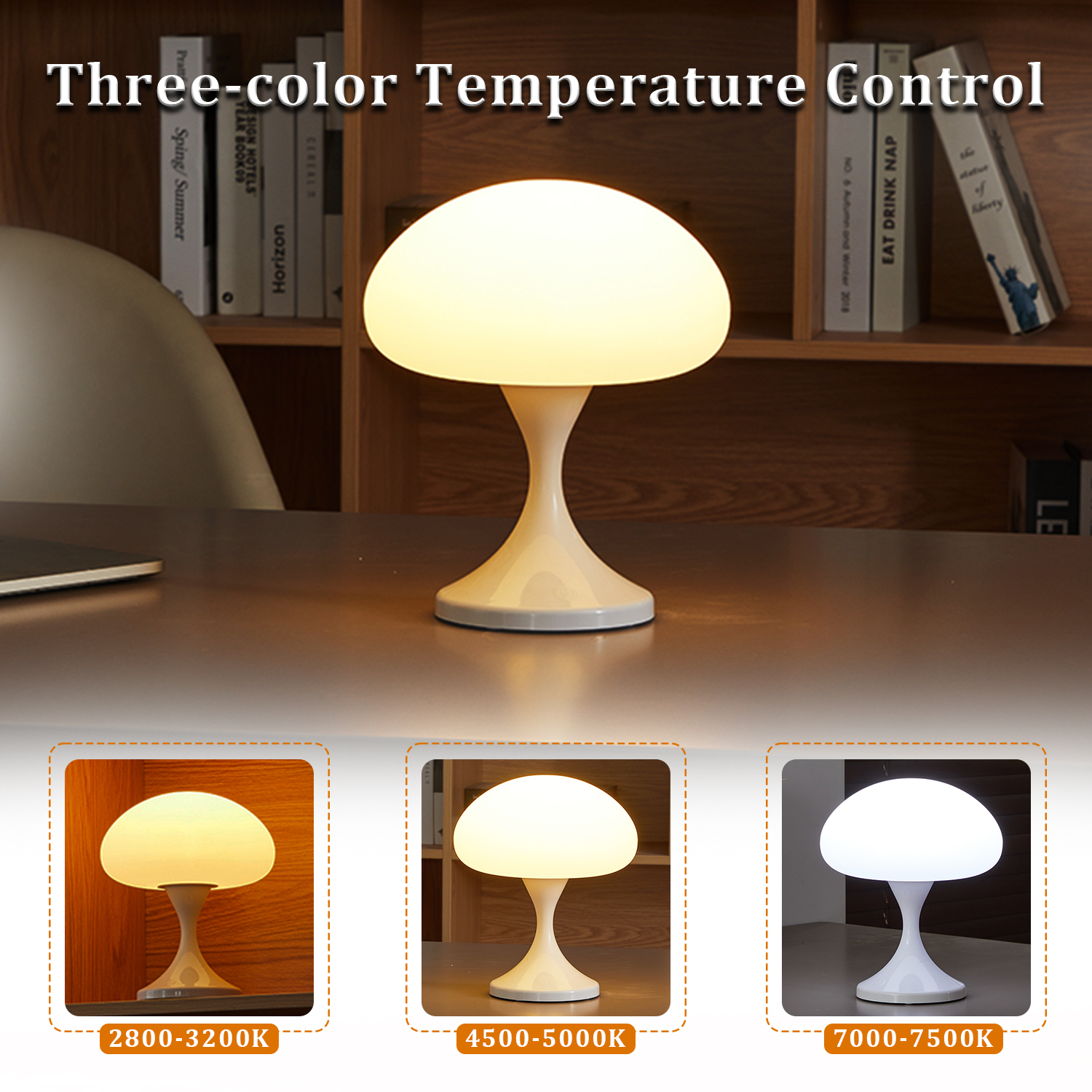 USB Rechargeable Mushroom Lamp - Mushroom Table Lamp recensie en prijs