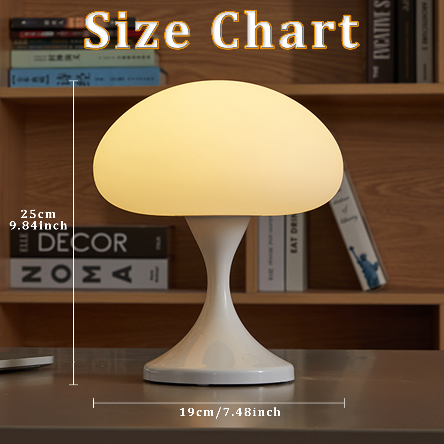 USB Rechargeable Mushroom Lamp - Mushroom Table Lamp recensie en prijs