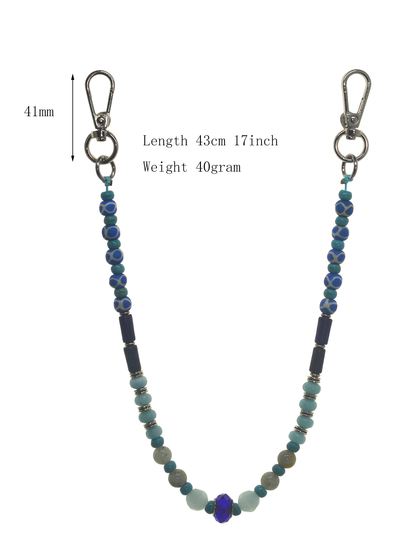 17 inch  blue Lapis lazuli cro - Decor Lighting Phone Number recensie en prijs