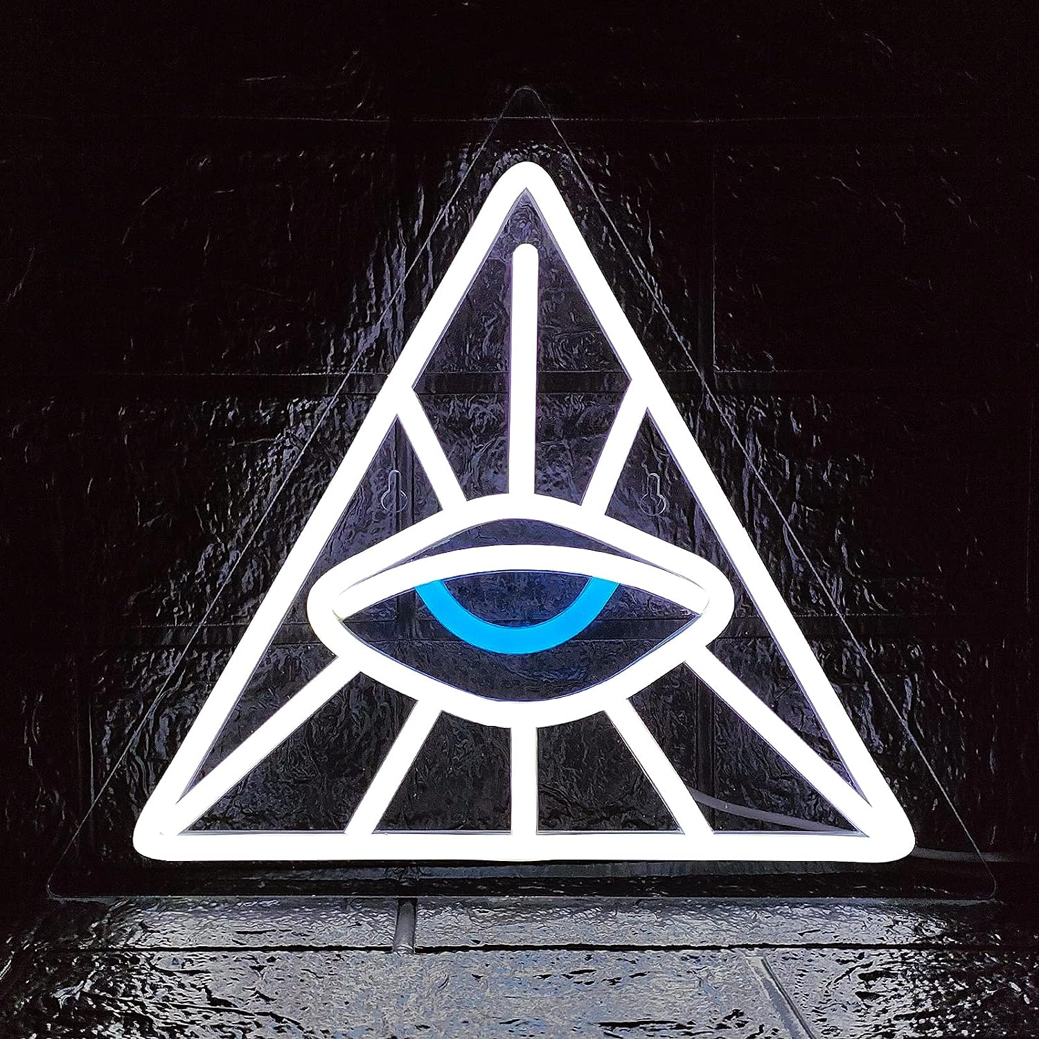 Eye in Triangle Neon Light LED - Outdoor Lighting Decor Ideas recensie en prijs