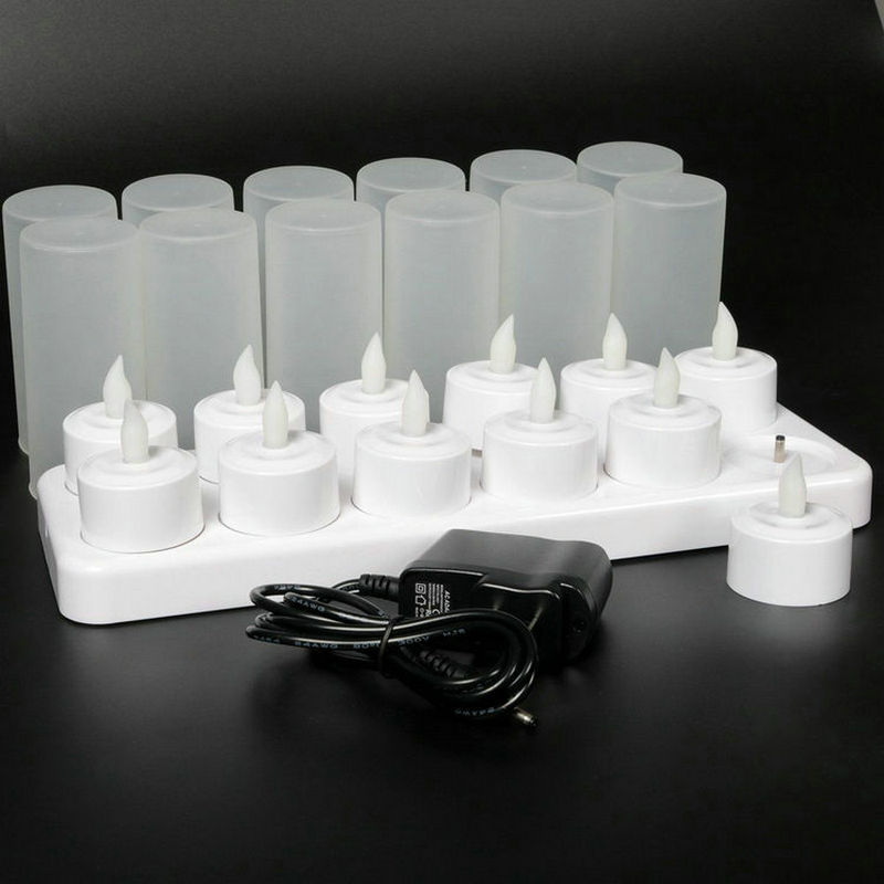 Pack of 12 Rechargeable LED Ca - Decor Lighting Pack recensie en prijs