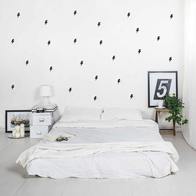 Tiny lightnings pattern wall d - Lighting Mcqueen Decor recensie en prijs