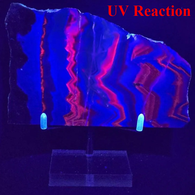 Natural Rose Fluorite Slab, wi - Unique Lighting Decor recensie en prijs