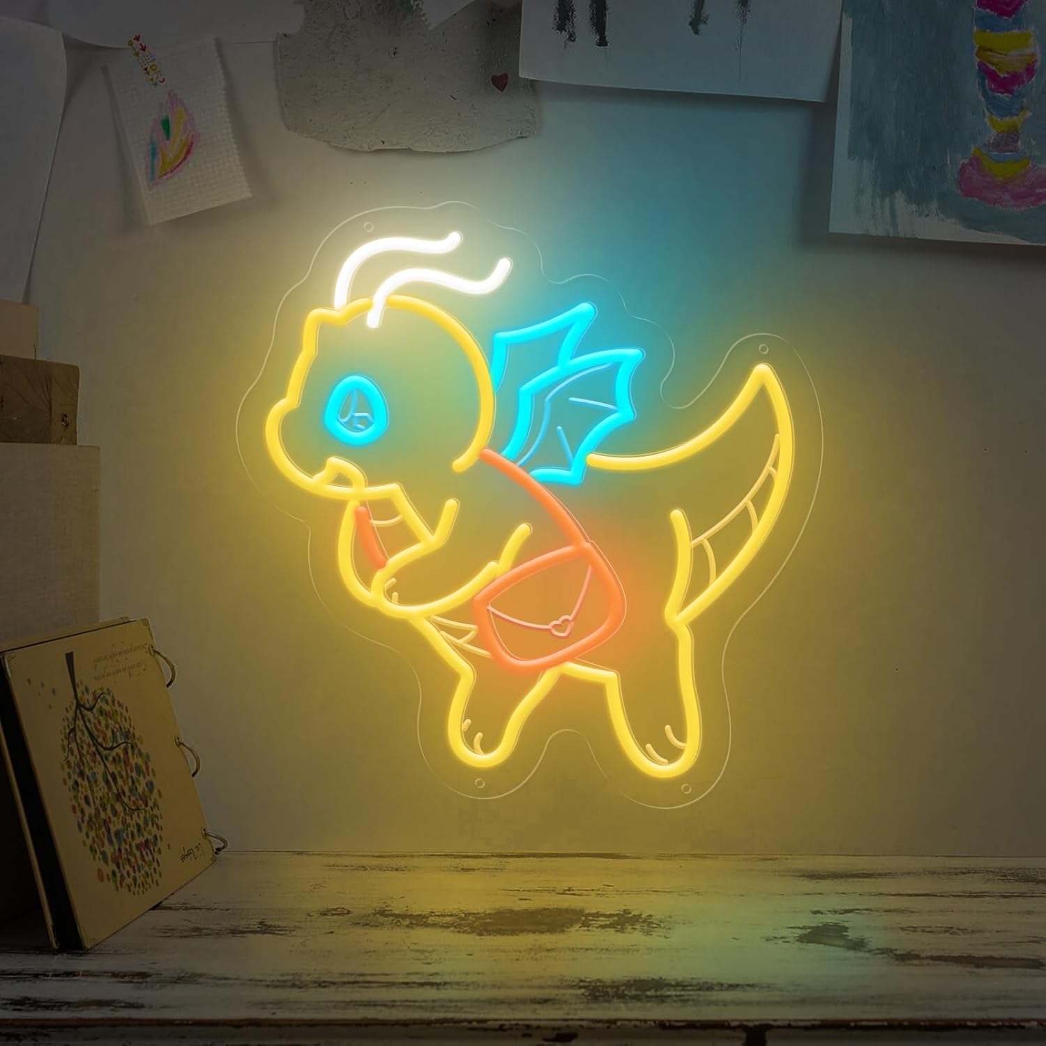 USB Dimmable Cute Dinosaur Neo - Outdoor Lighting Decor Ideas recensie en prijs