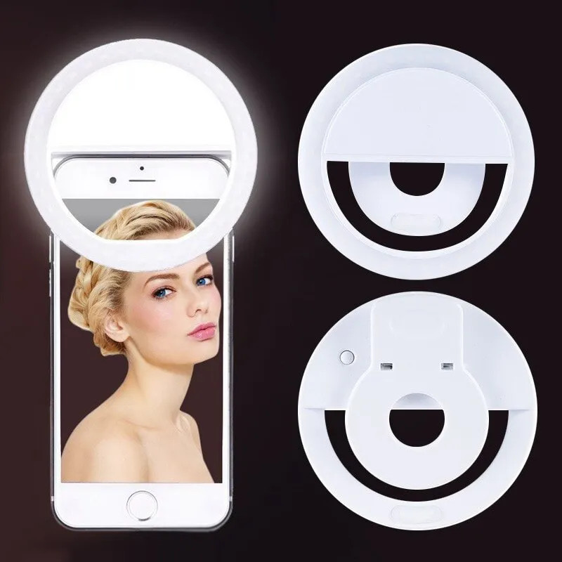 USB Rechargeable LED Selfie Ri - Lighting Gallery recensie en prijs