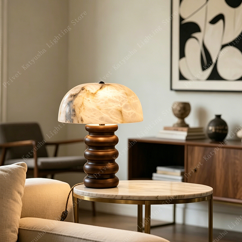 Retro Alabaster Mushroom Table - Mushroom Table Lamp recensie en prijs