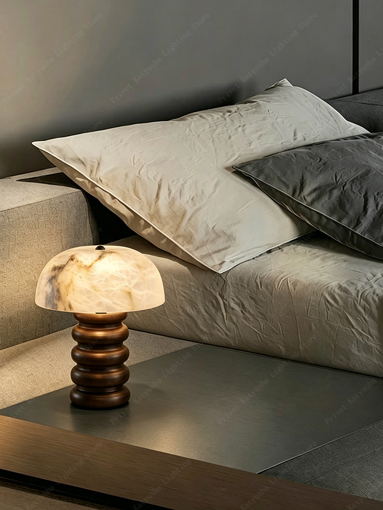 Retro Alabaster Mushroom Table - Mushroom Table Lamp recensie en prijs