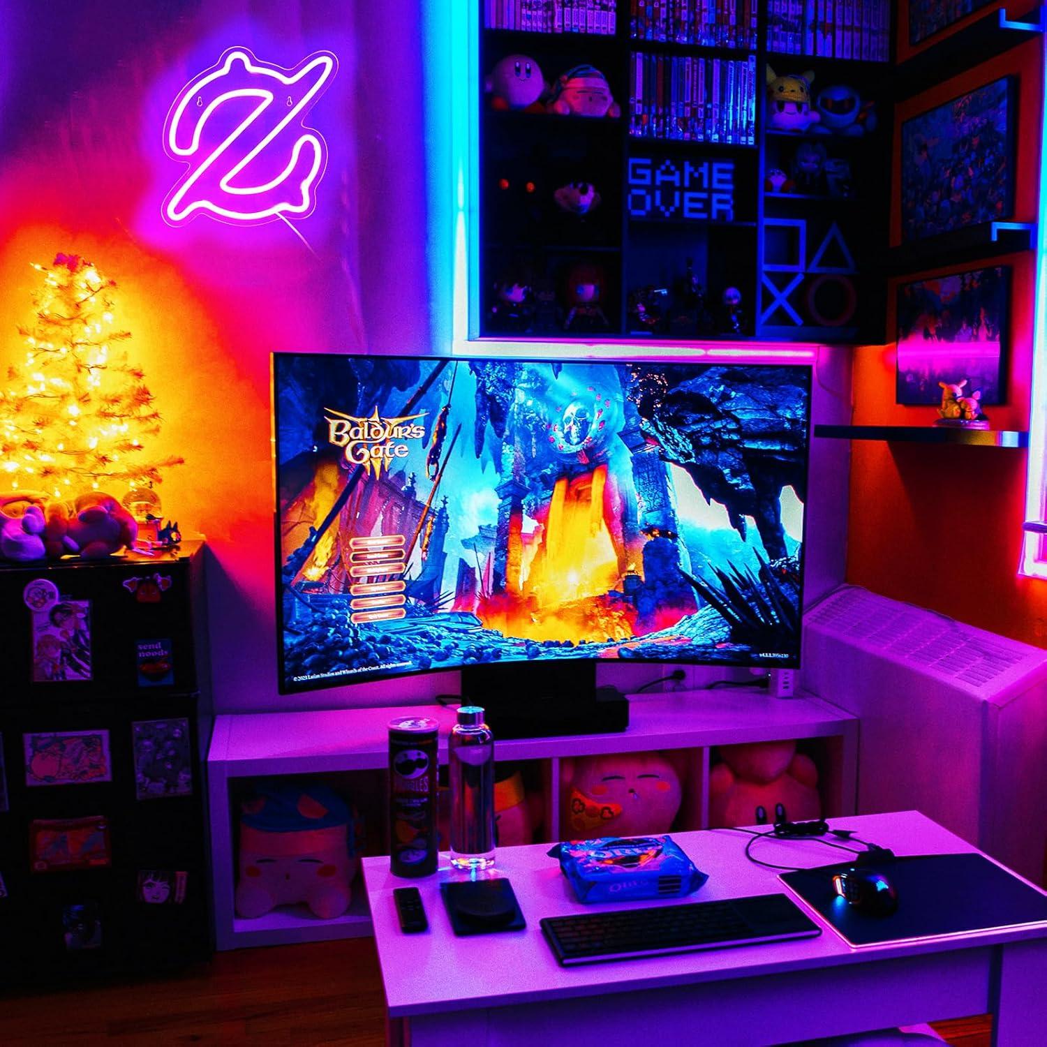 Gaming Scholar Neon Sign USB P - Lighting Decor Room recensie en prijs