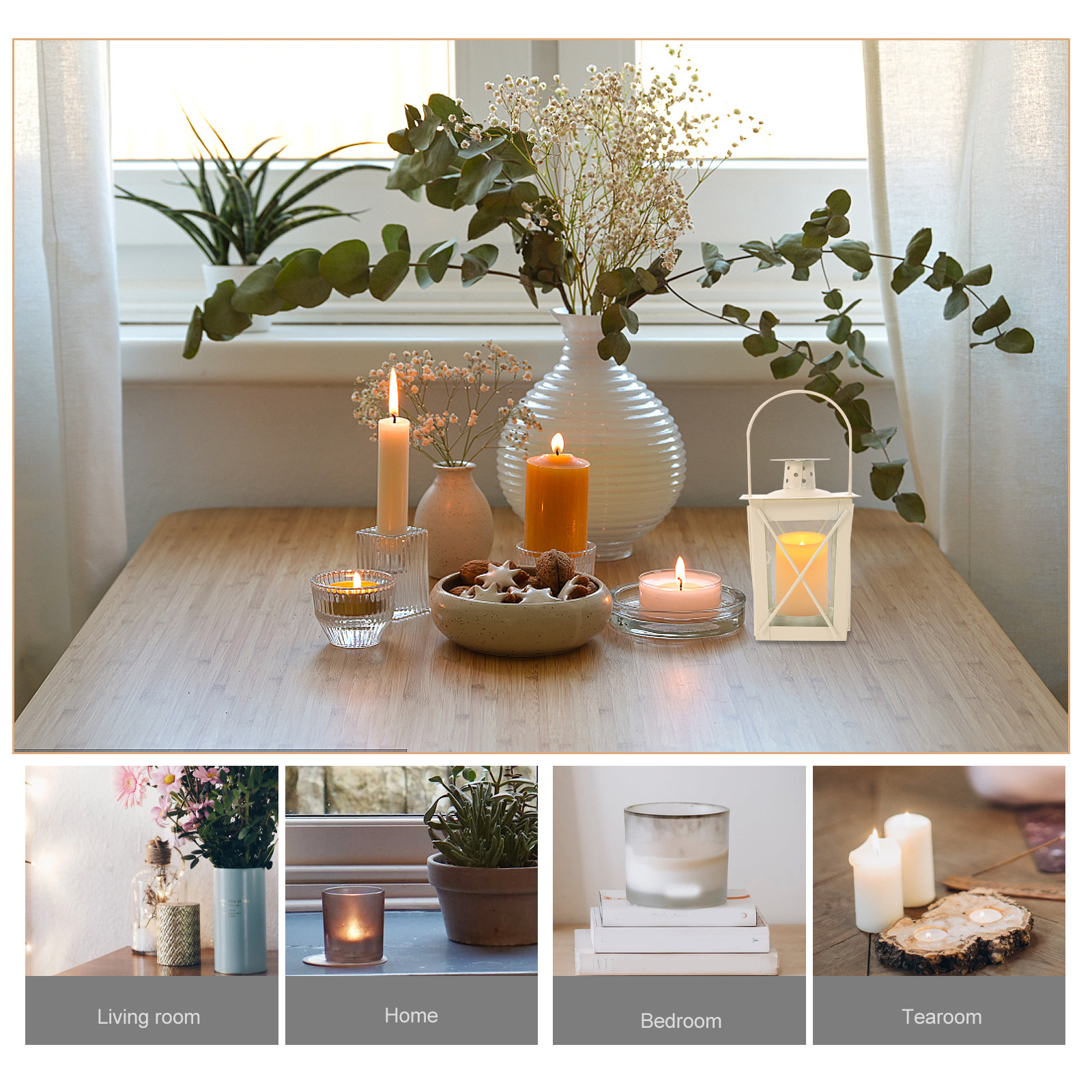Iron Lantern Holder Stand for  - Outdoor Lighting Decor Ideas recensie en prijs