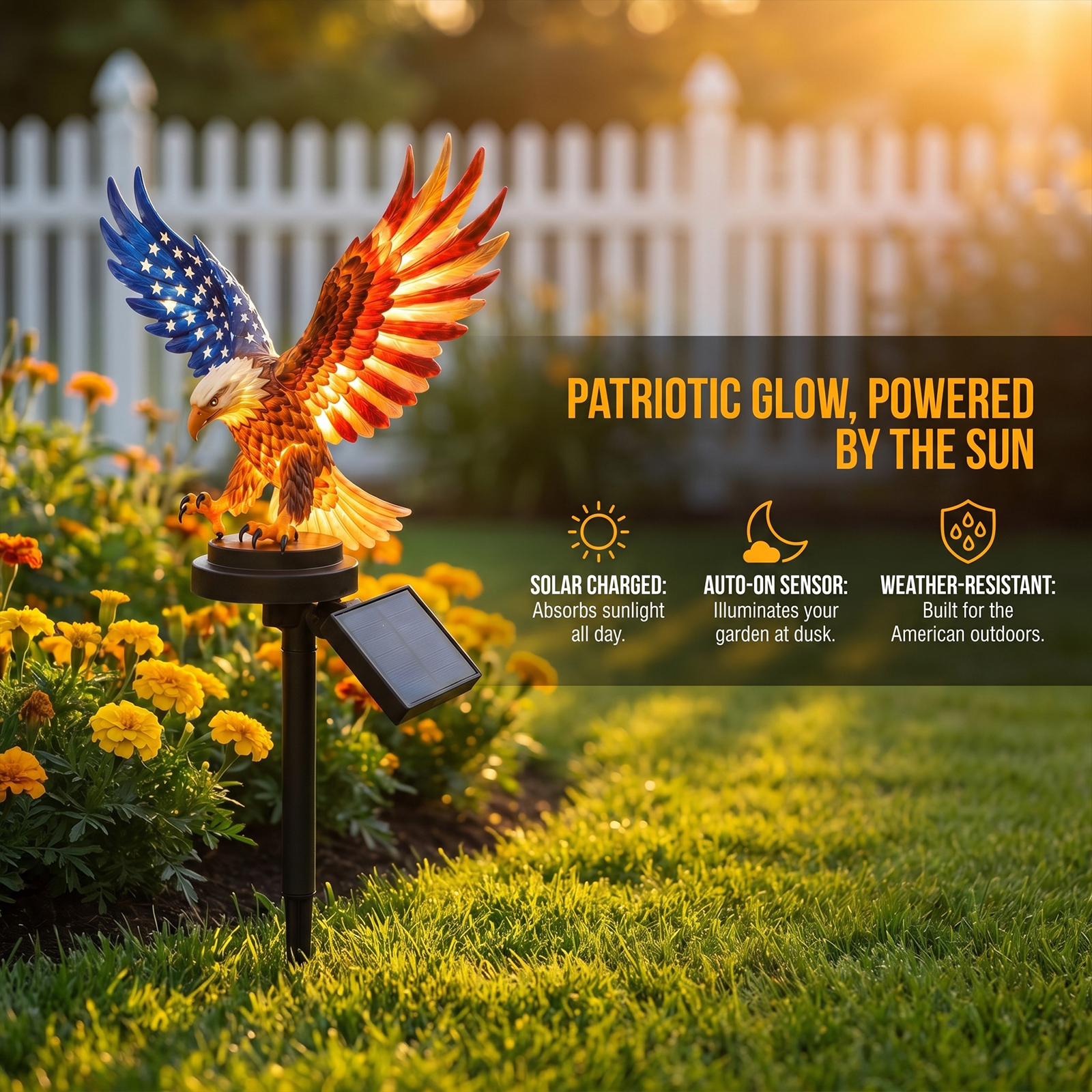 Eagle Solar Lights Waterproof  - Garden Lighting Decor recensie en prijs