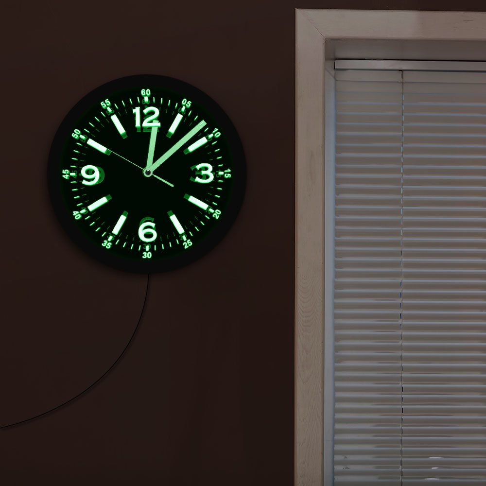 Modern Design LED Neon Light W - Lighting Home Decor Wall Clocks recensie en prijs