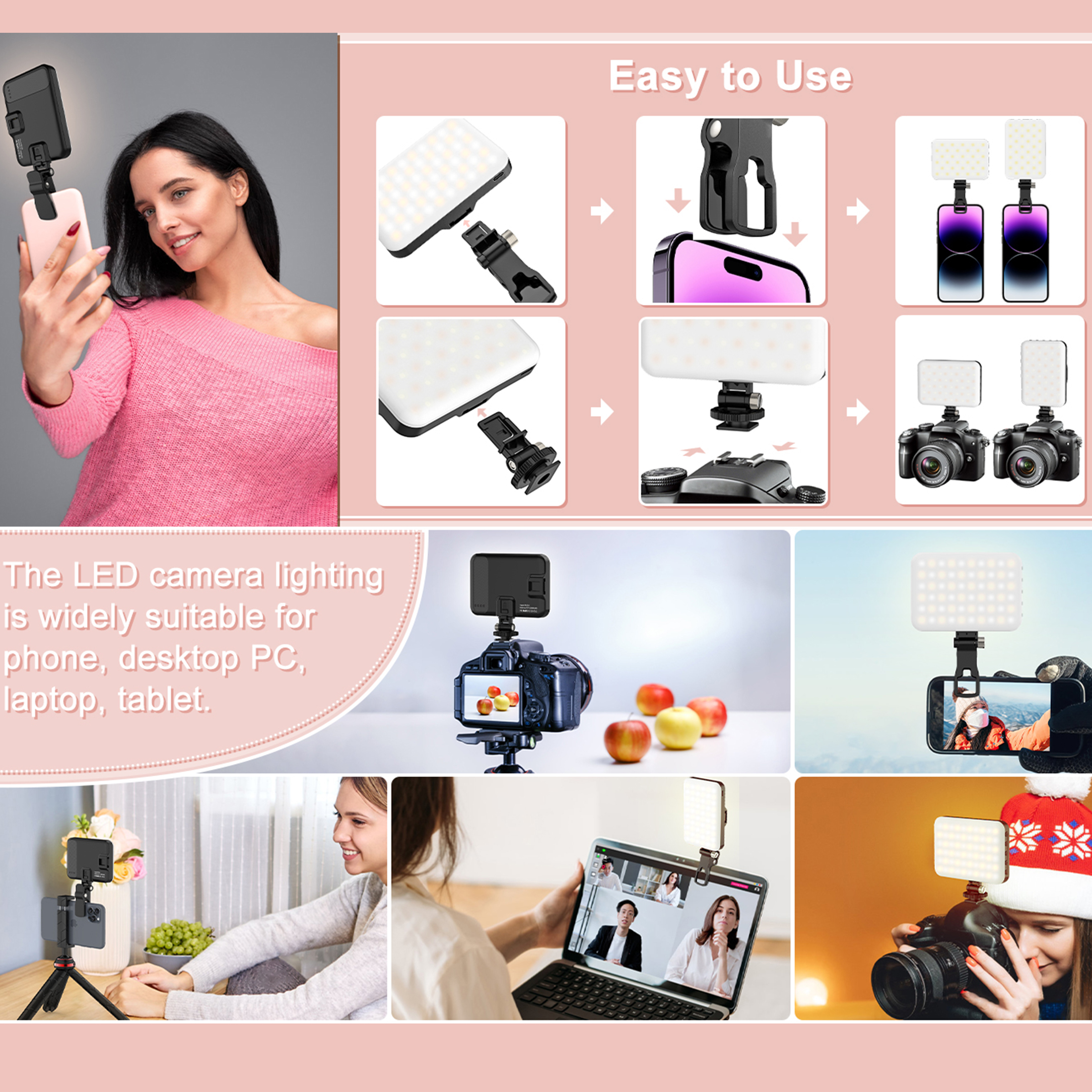 LED Selfie Light 60 High Power - Lighting Gallery recensie en prijs