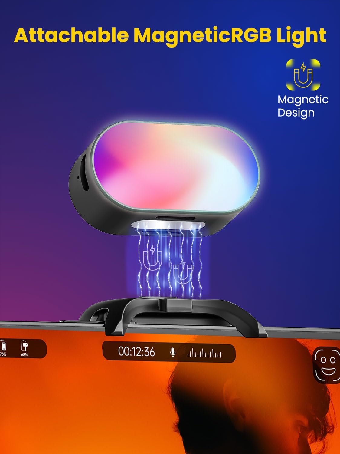 AOCHUAN Mini RGB Magnetic Fill - Lighting Gallery recensie en prijs