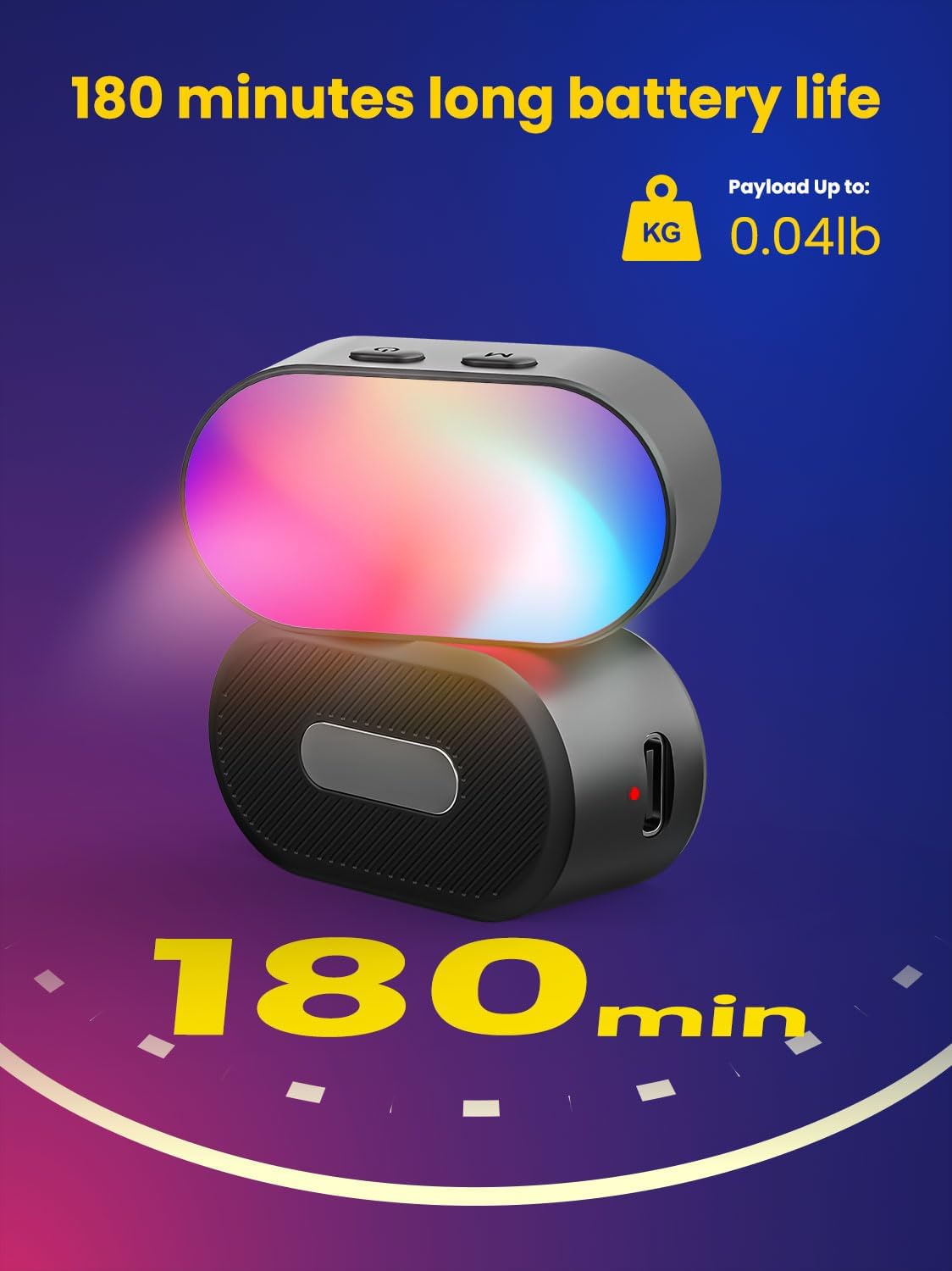 AOCHUAN Mini RGB Magnetic Fill - Lighting Gallery recensie en prijs