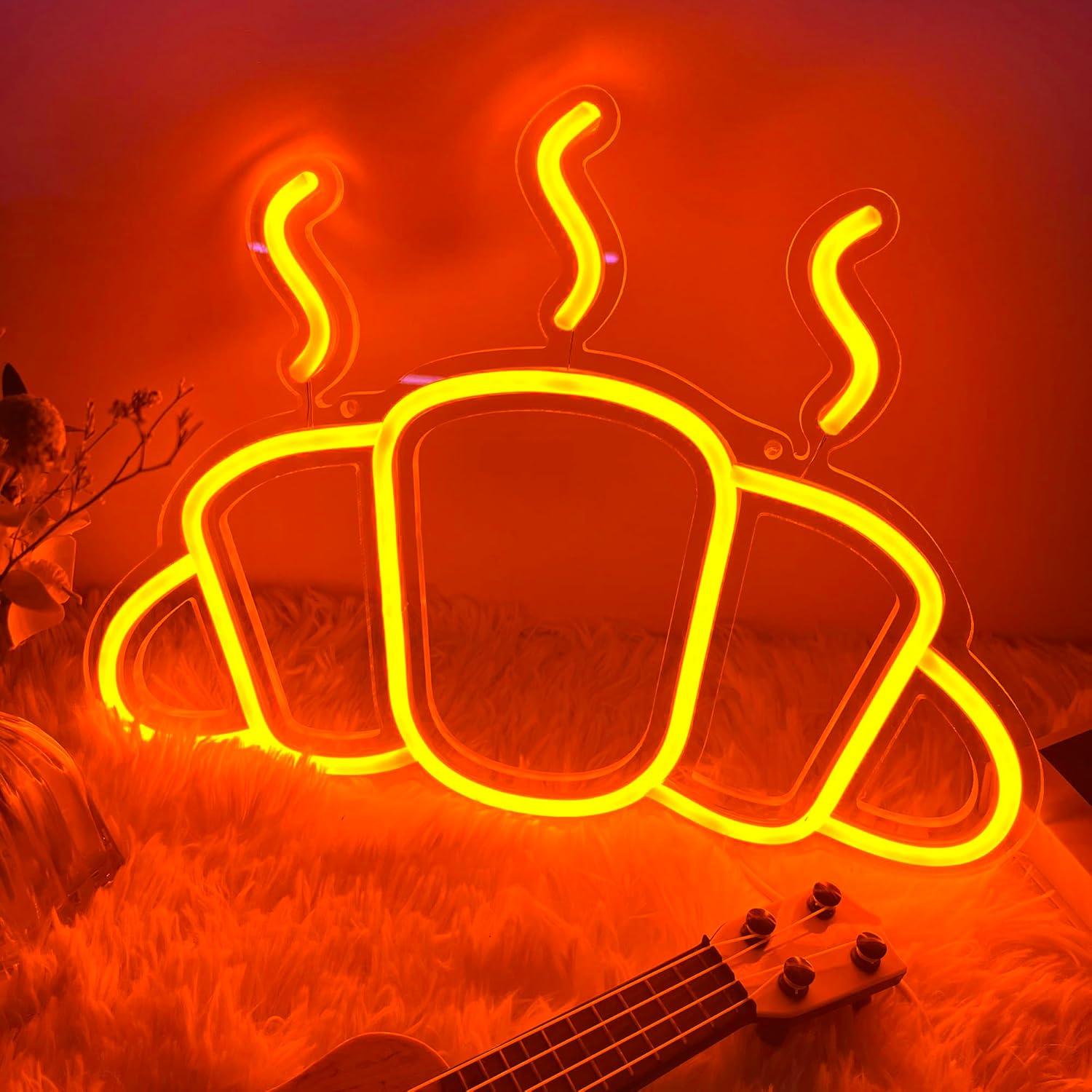 Croissant Neon Sign USB Powere - Kitchen Decor Lighting recensie en prijs