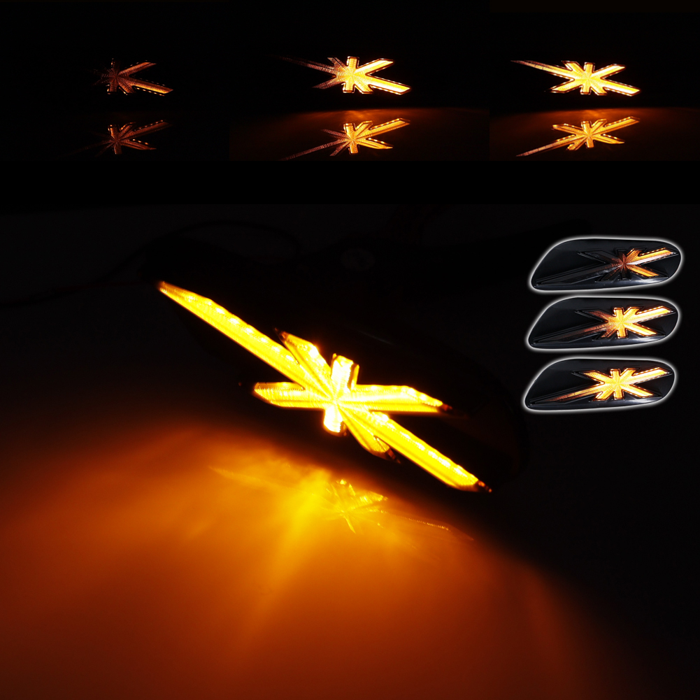 2pcs smoked lens Union Jack Am - Union Lighting & Decor Reviews recensie en prijs