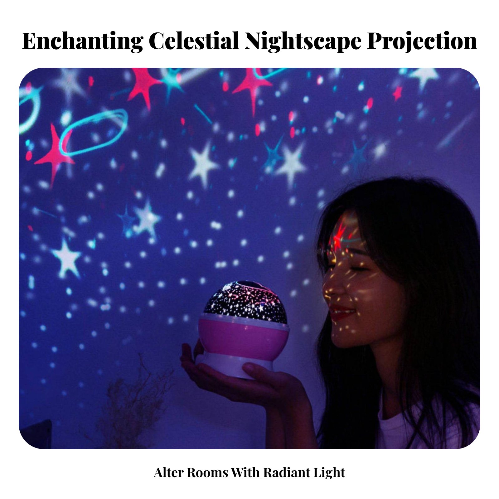 Galaxy Projection Device Celes - Lighting Decor For Bedroom recensie en prijs