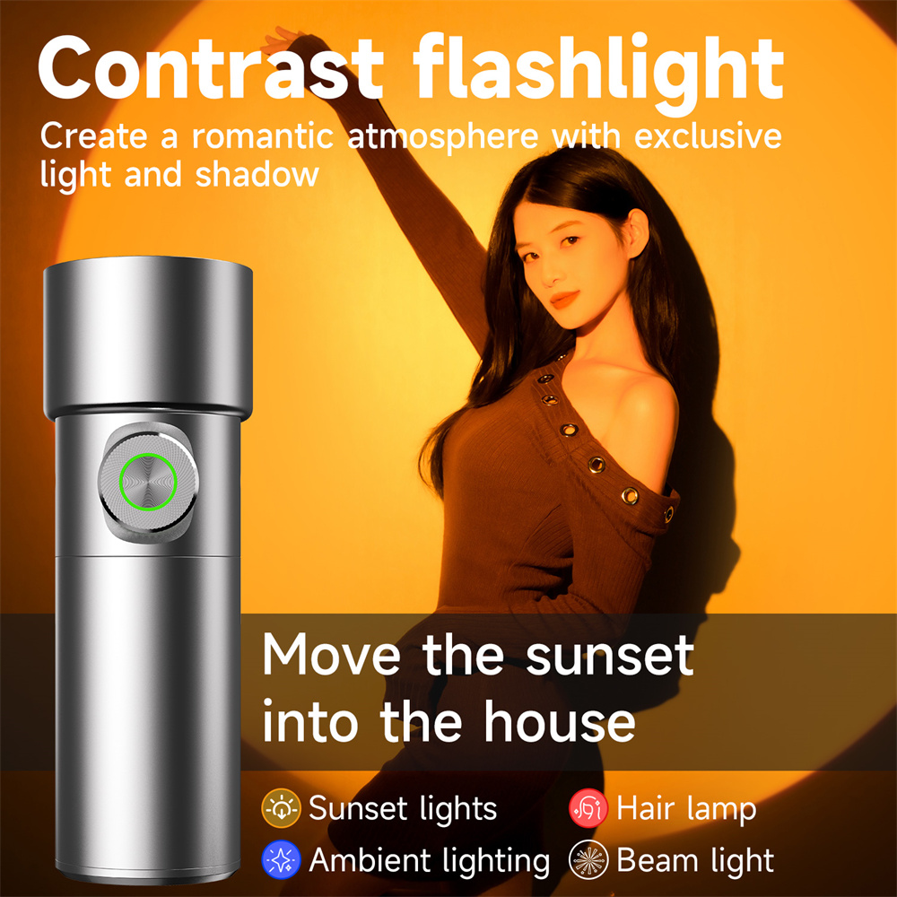 NEW Photography Flashlight 4-C - Sunset Lamp Projection recensie en prijs