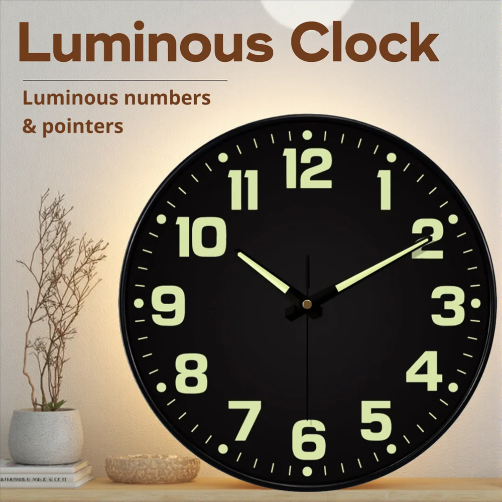 Luminous Wall Clock Light In D - Lighting Home Decor Wall Clocks recensie en prijs