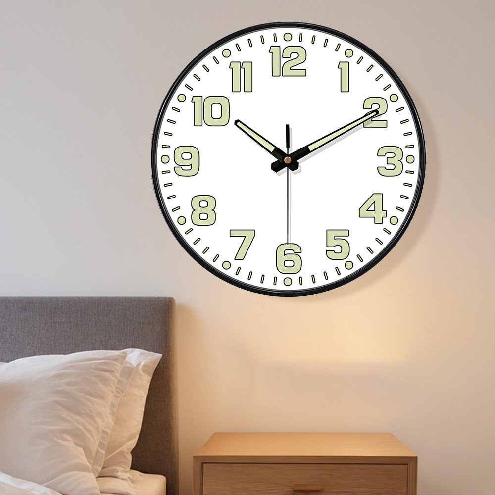 Luminous Wall Clock Light In D - Lighting Home Decor Wall Clocks recensie en prijs