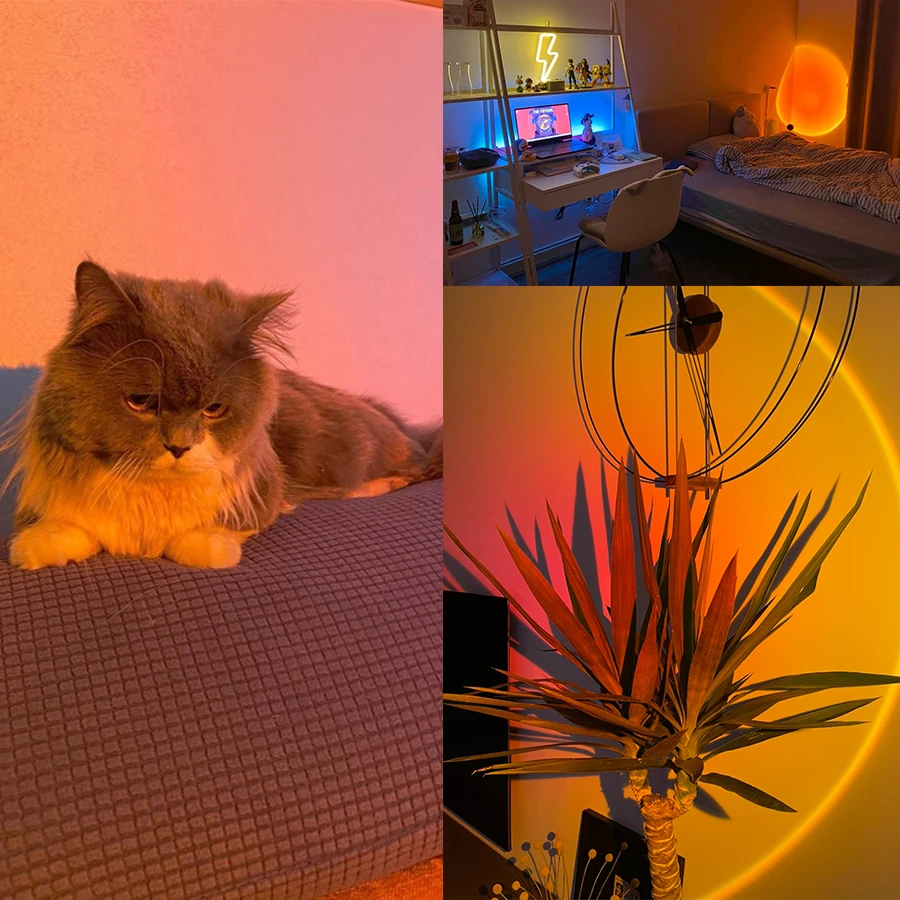 Sunset Lamp Night Light Multi  - Sunset Lamp Projection recensie en prijs