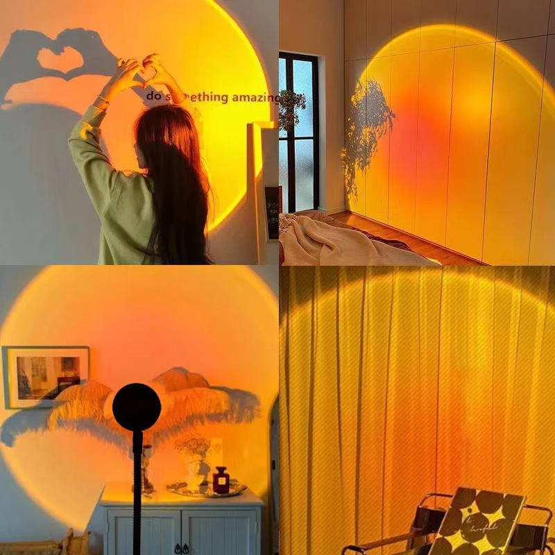 Sunset Lamp Night Light Multi  - Sunset Lamp Projection recensie en prijs