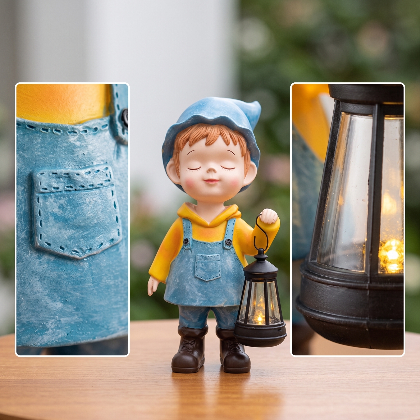 Child Statue with Lantern Hand - Garden Lighting Decor recensie en prijs