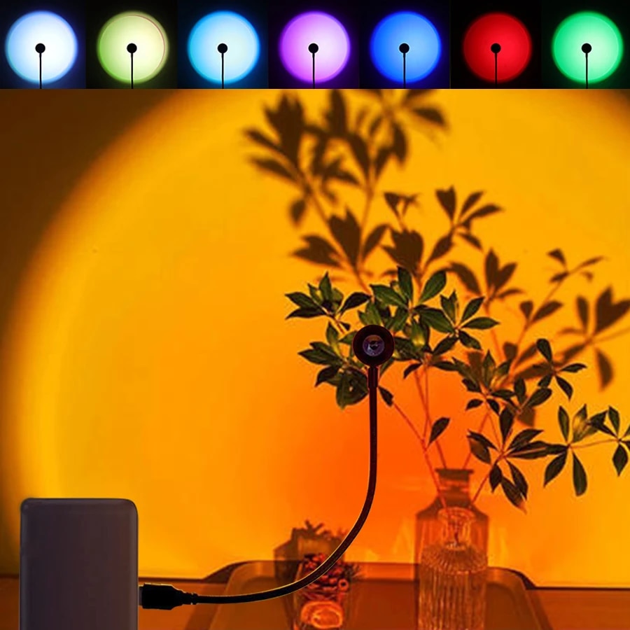 MeeToo USB Sunset Mood Lamp Le - Sunset Lamp Projection recensie en prijs