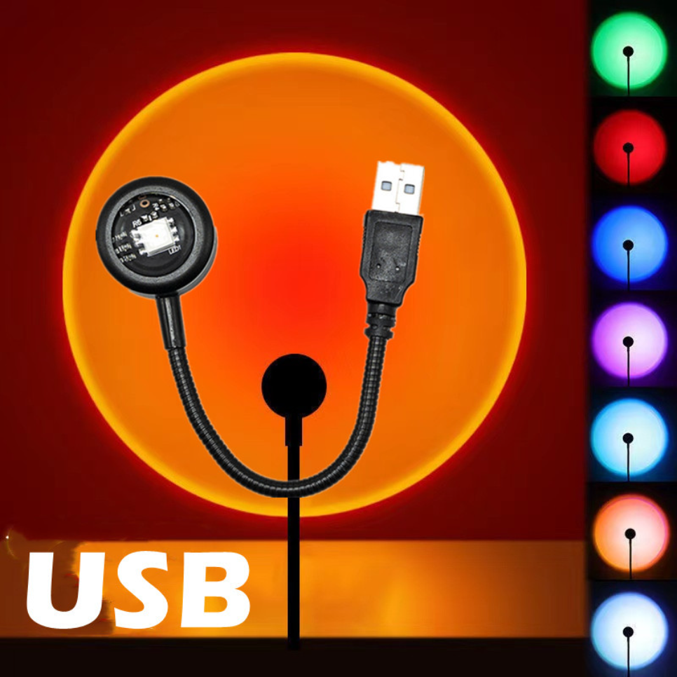 Led USB Sunset Lamp Night Ligh - Sunset Lamp Projection recensie en prijs