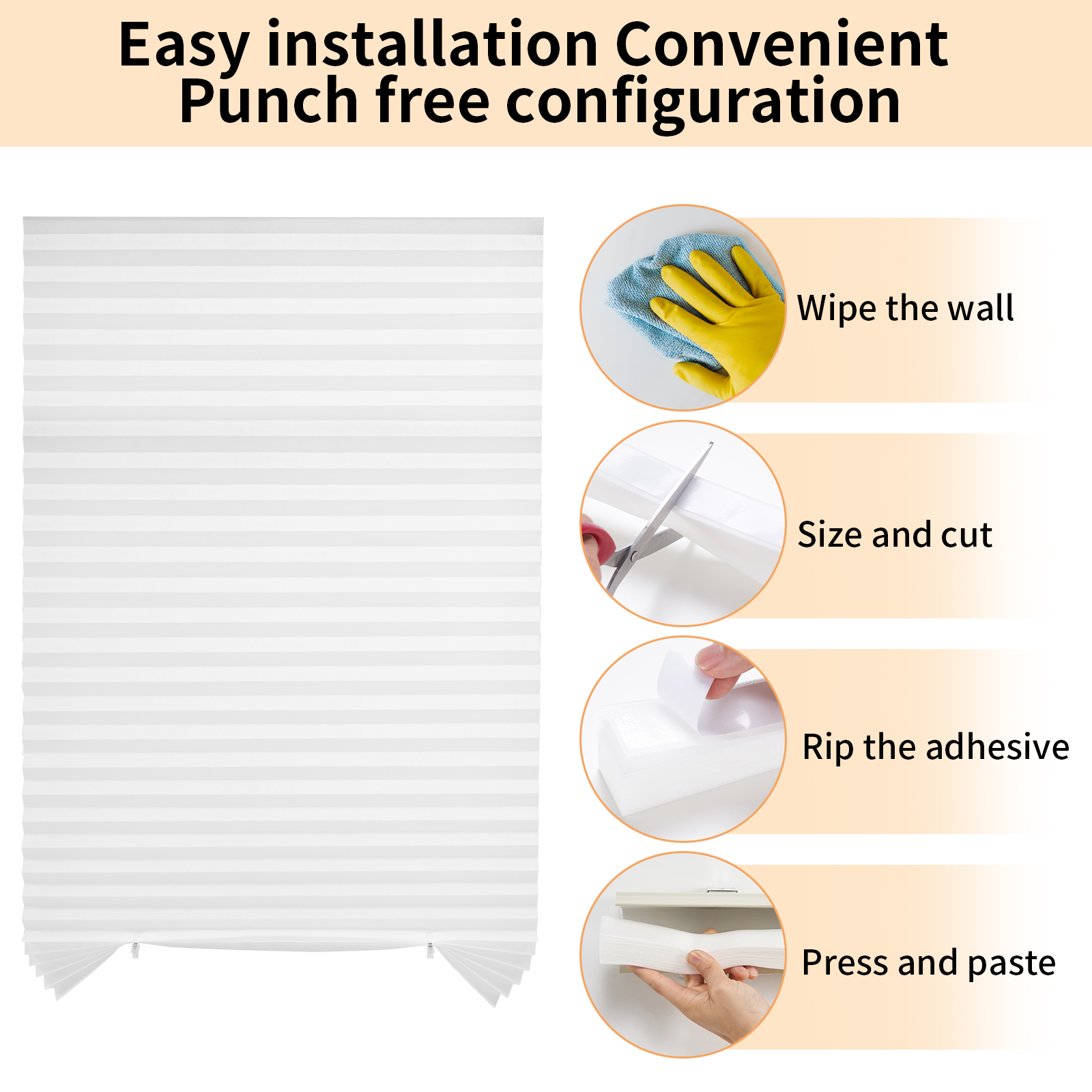 Pleated Window Blinds Blackout - Lighting Jockey recensie en prijs