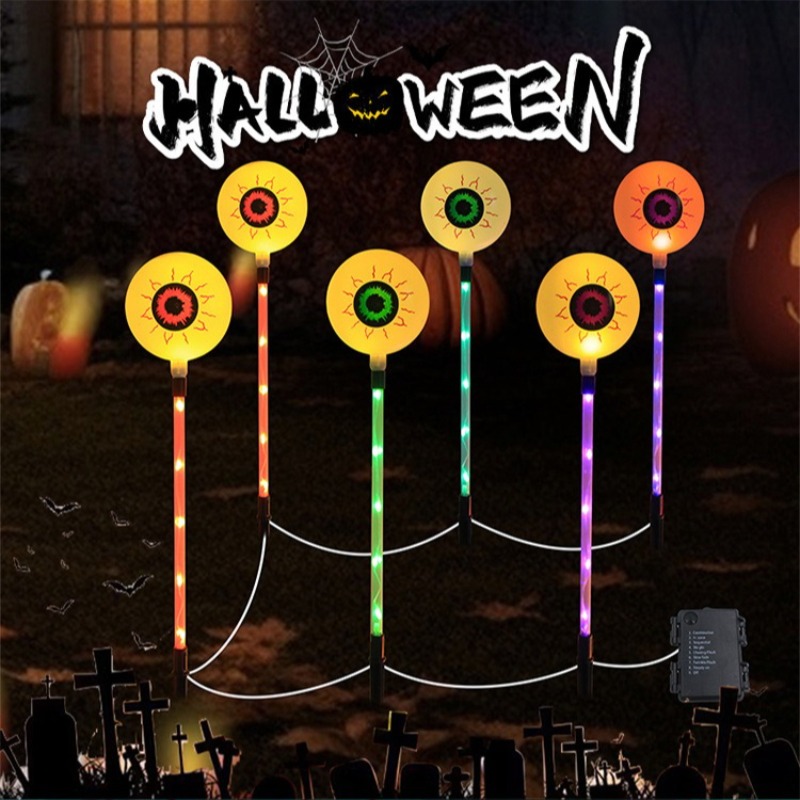 LED Solar Halloween Eyeball St - Outdoor Lighting Decor Ideas recensie en prijs