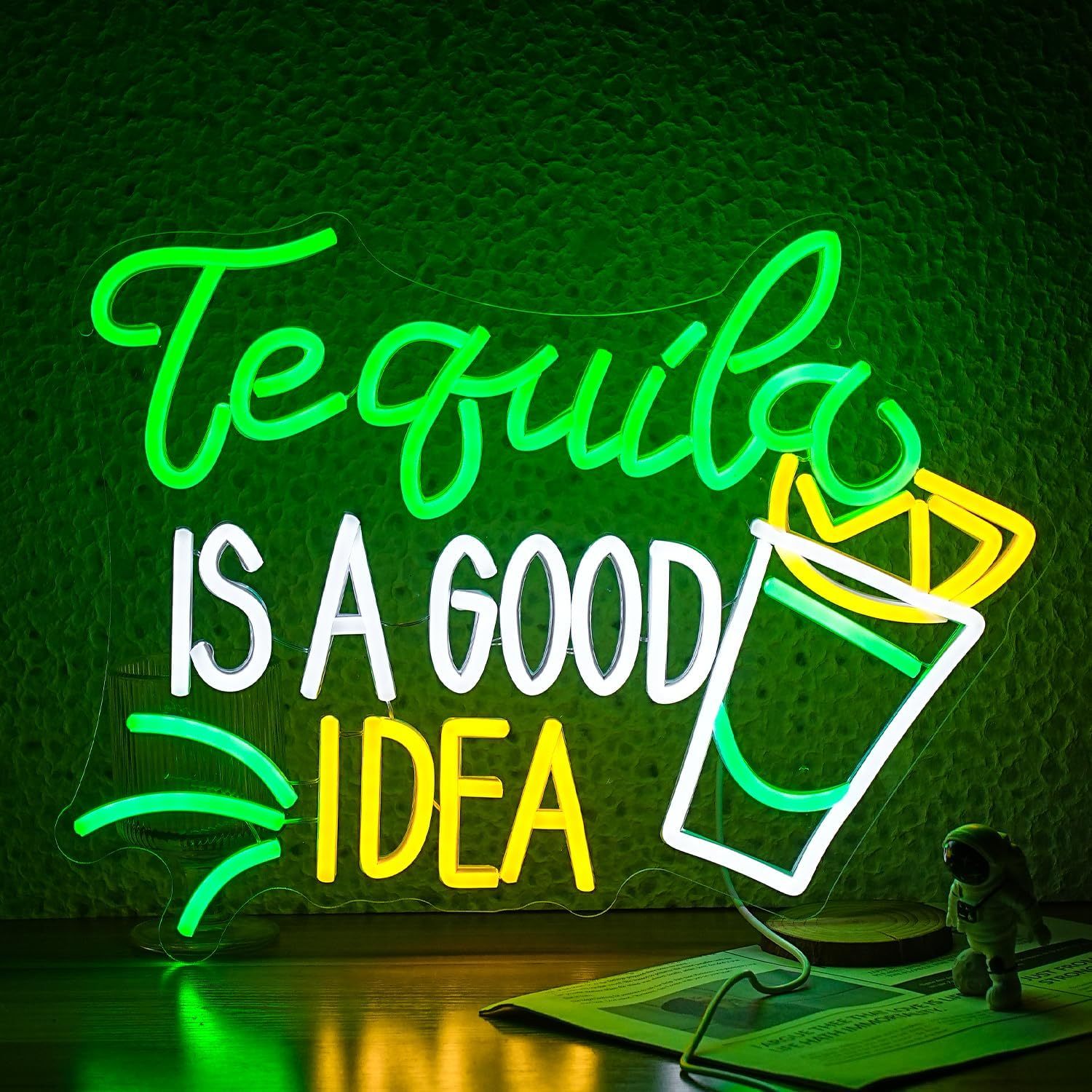 Tequila Is A Good Idea Neon Si - Outdoor Lighting Decor Ideas recensie en prijs