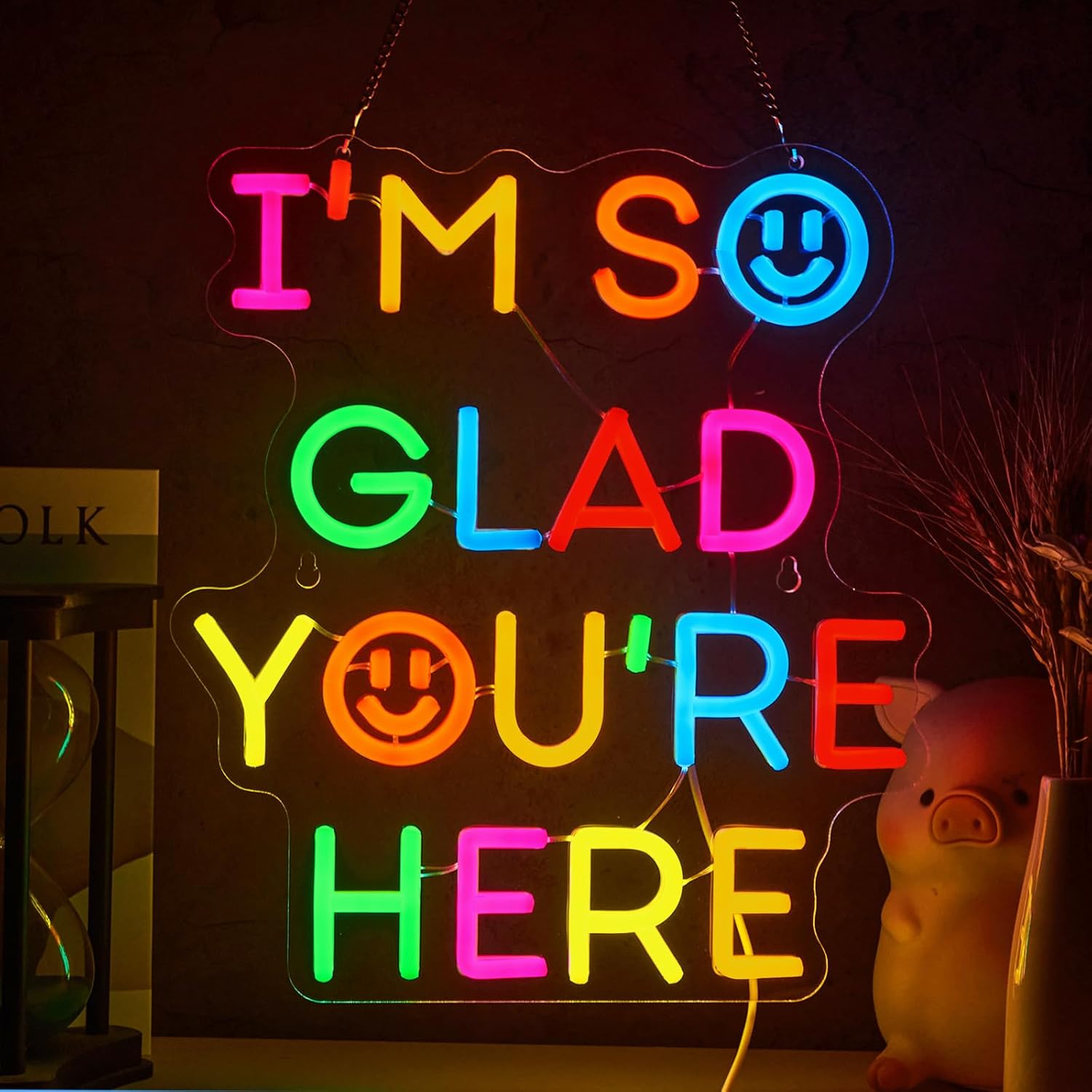  I'm So Glad You‘re Here Neon - Lighting Decor Room recensie en prijs