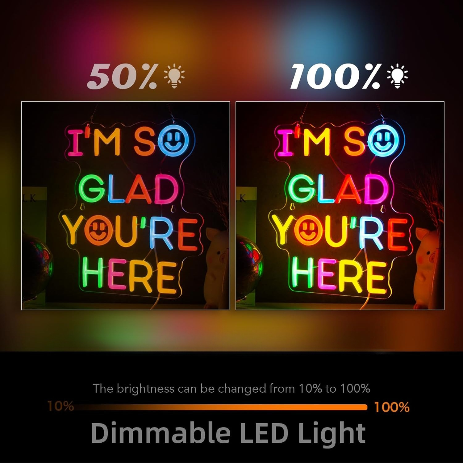  I'm So Glad You‘re Here Neon - Lighting Decor Room recensie en prijs