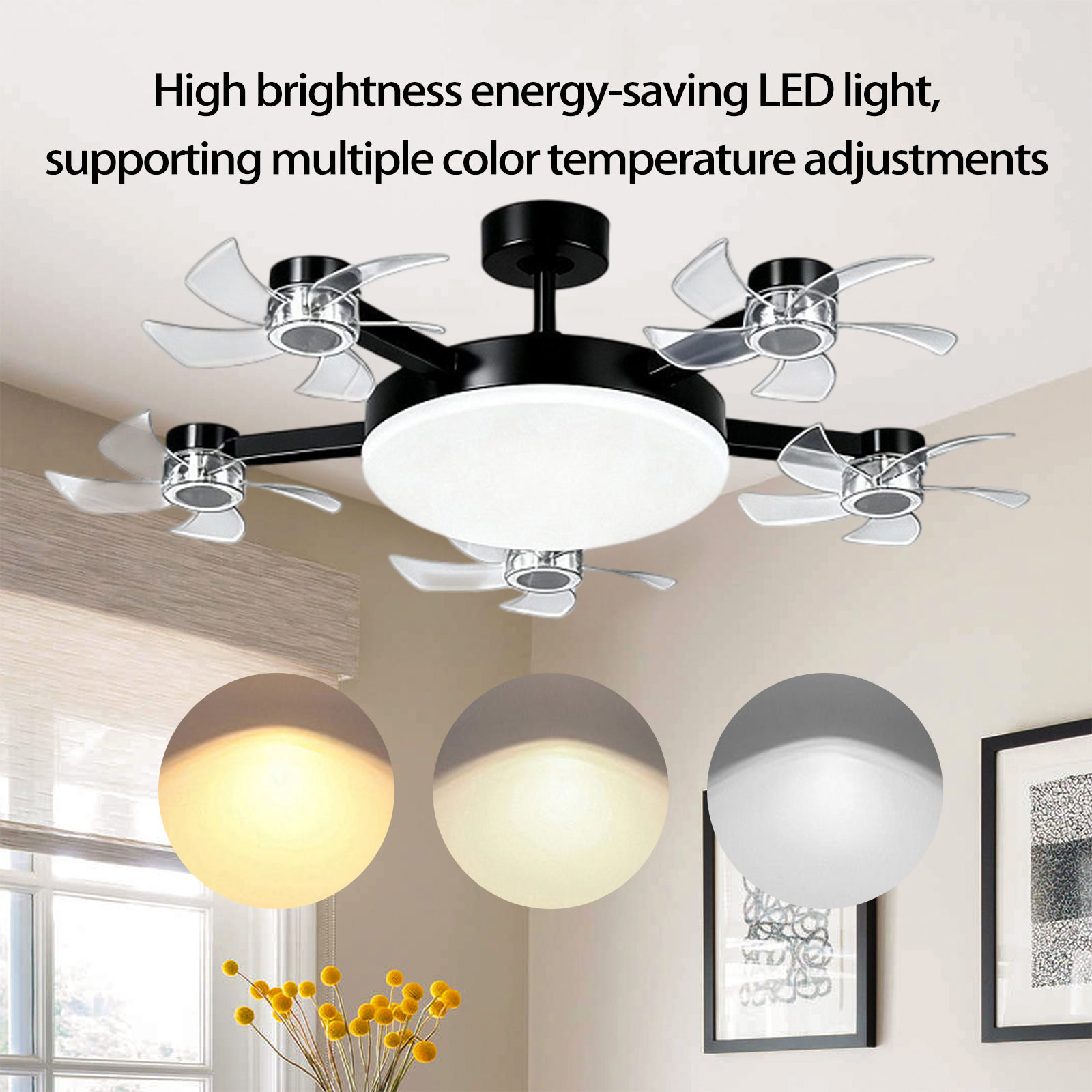 E27 Drone LED Ceiling Fan Ligh - Lighting Decor Room recensie en prijs