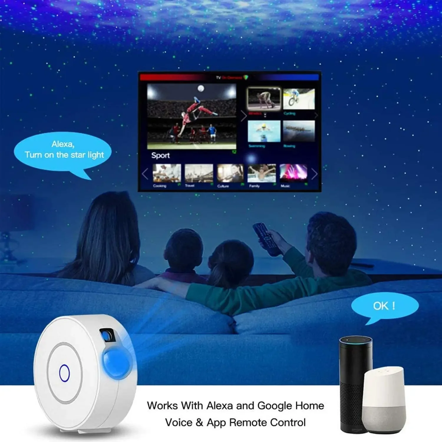 Tuya WiFi Intelligent Aurora G - Sunset Lamp Projection recensie en prijs