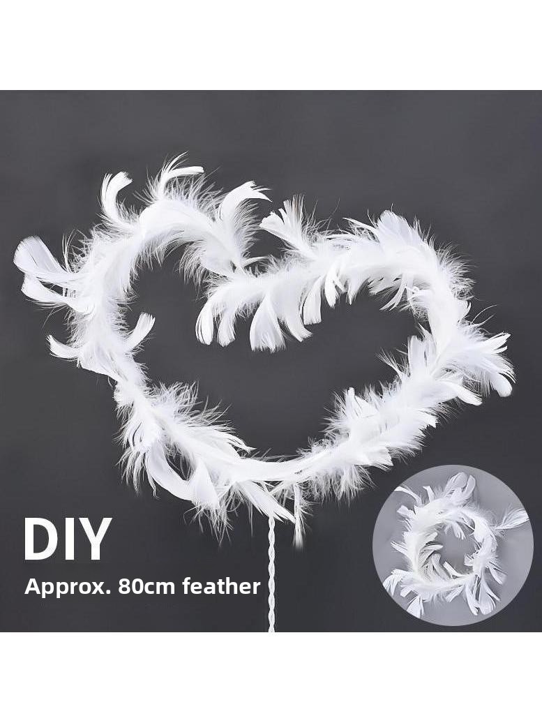 Pearl White Feathers Light Str - Kitchen Decor Lighting recensie en prijs