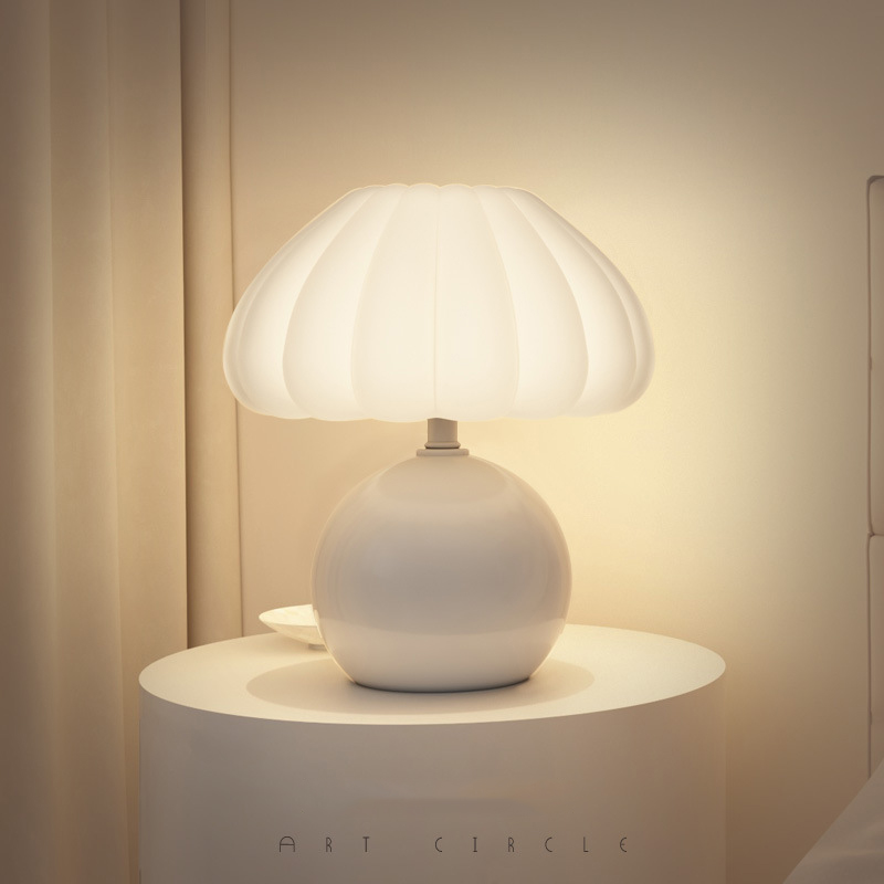 Cream Style Bedside Table Lamp - Mushroom Table Lamp recensie en prijs