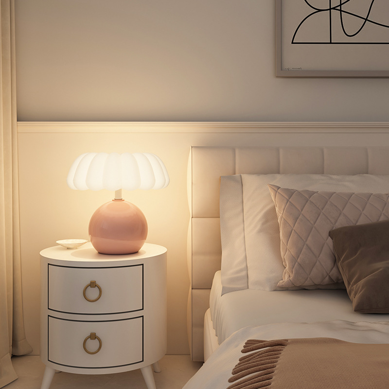 Cream Style Bedside Table Lamp - Mushroom Table Lamp recensie en prijs