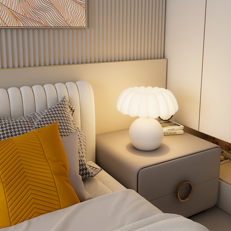 Cream Style Bedside Table Lamp - Mushroom Table Lamp recensie en prijs